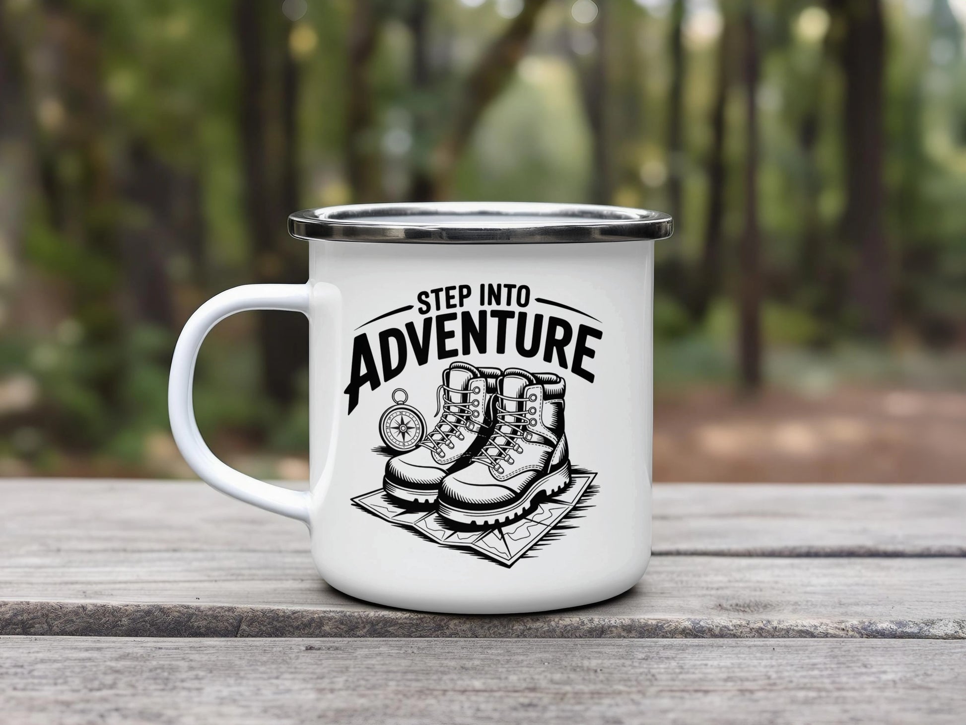 Step Into Adventure Stainless Steel Mug product
