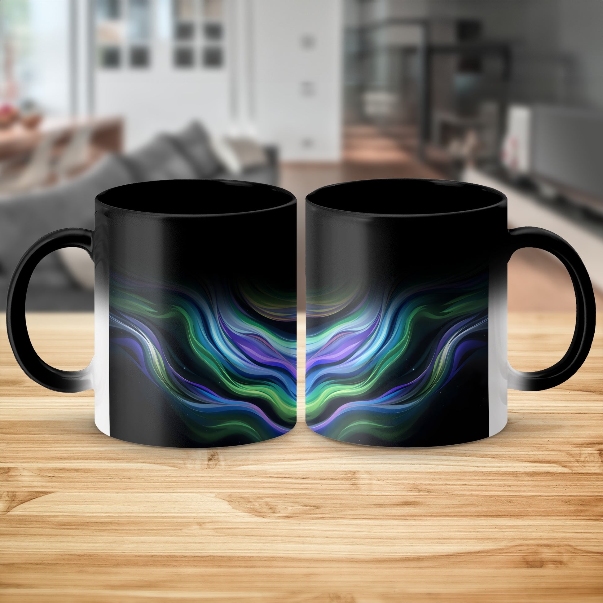 Abstract Swirl Pattern Mug Perfect for Coffee Product