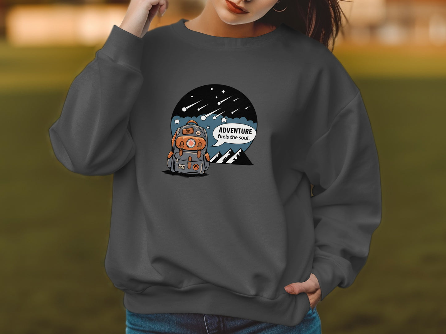 Adventure Fuels the Soul Graphic Sweatshirt product