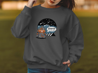 Adventure Fuels the Soul Graphic Sweatshirt product