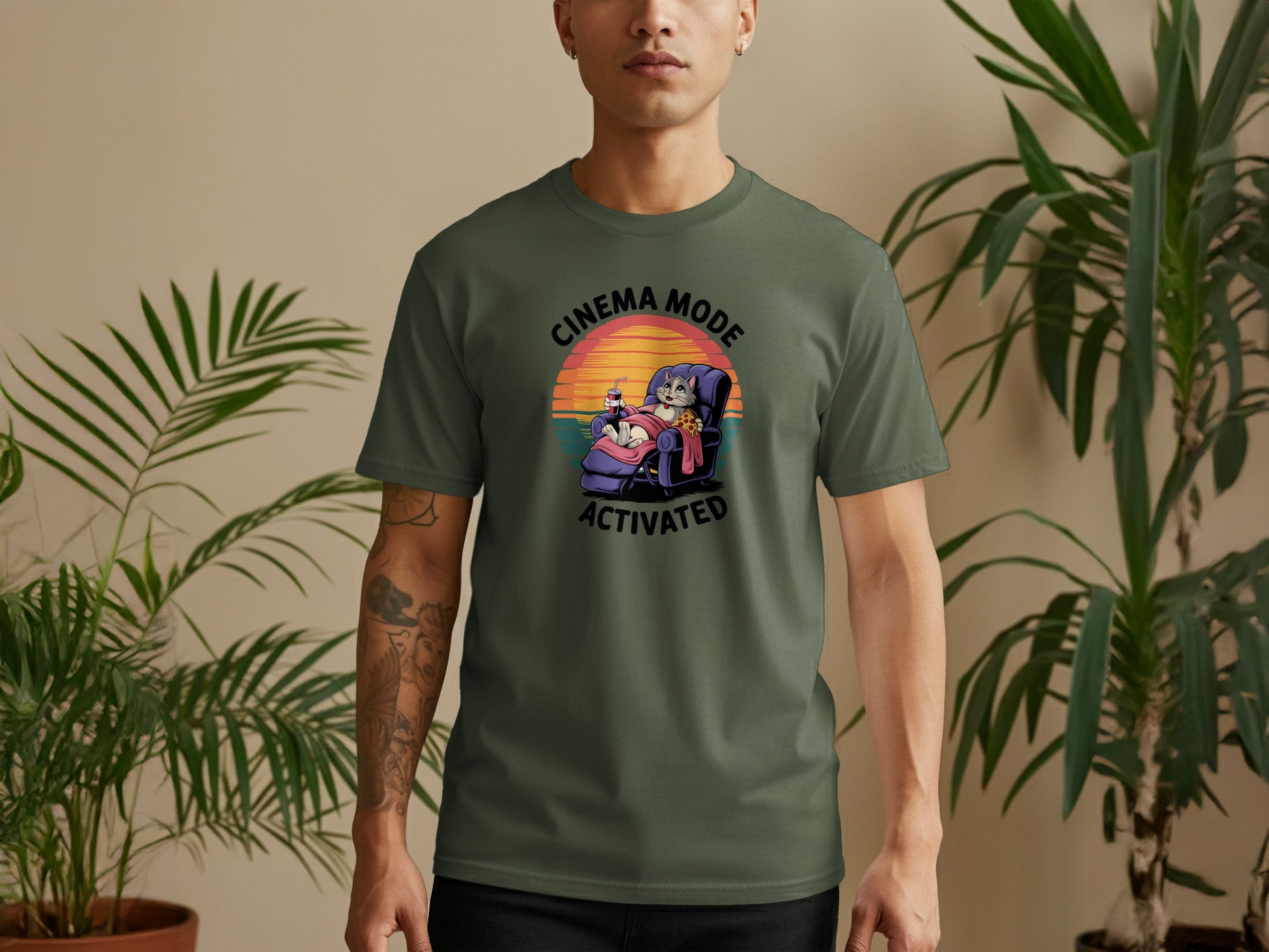 Cinema Mode Activated Graphic Tee product type