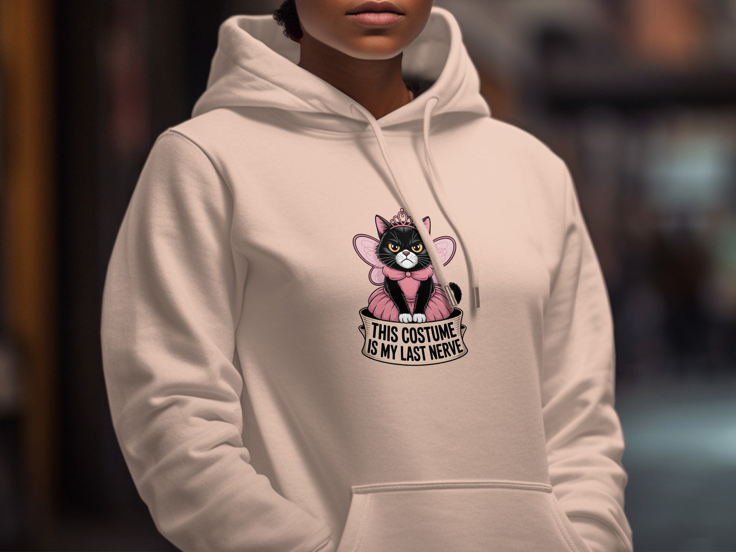 Funny Cat in Costume Is My Last Nerve Hoodie product