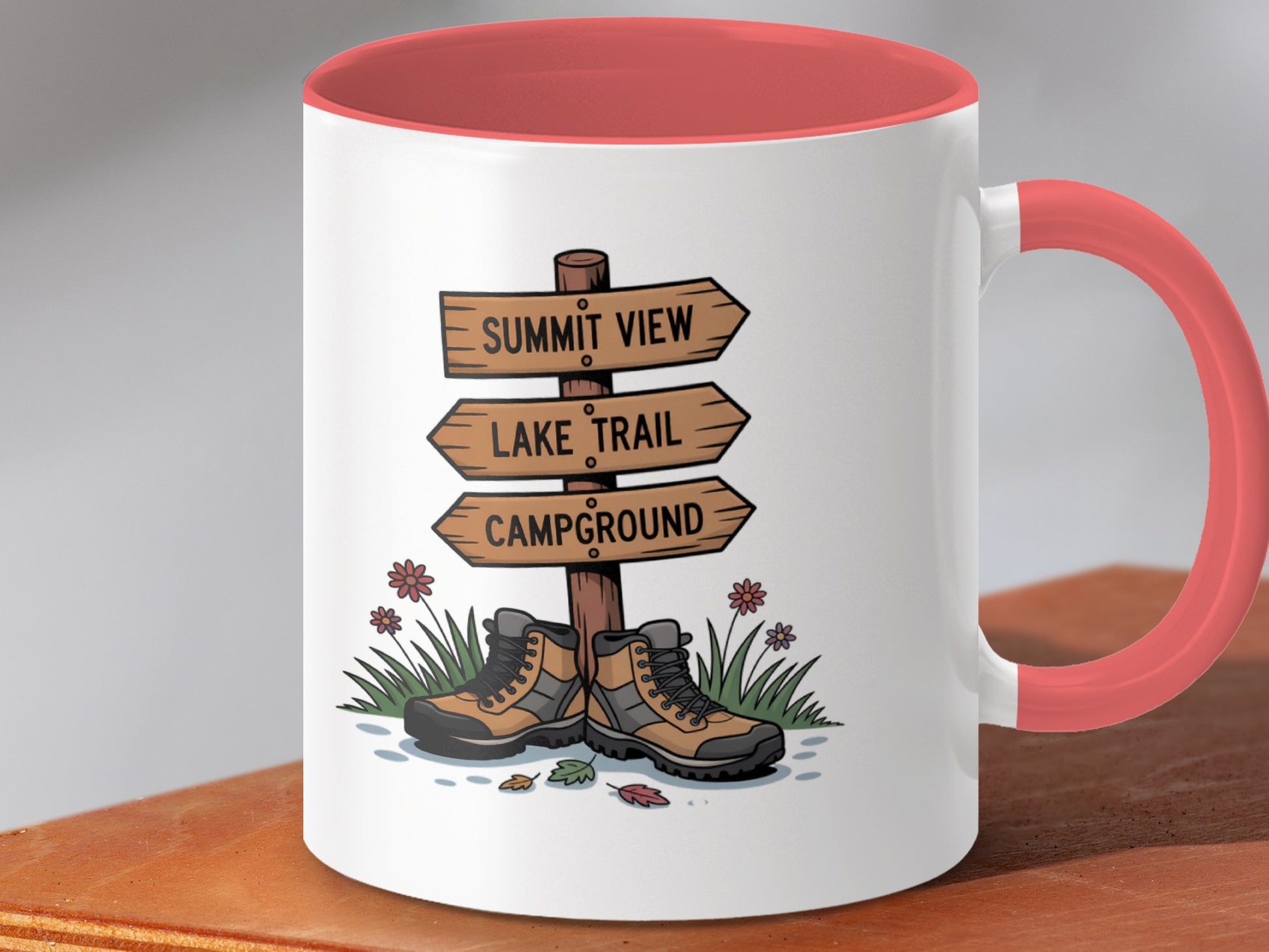 Summit View Lake Trail Campground Mug product type