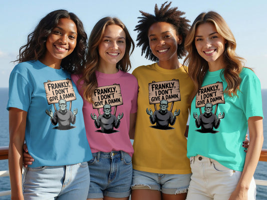 Frankly I Don't Give A Damn Casual T-Shirt Product