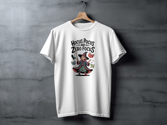 Hocus Pocus and Zero Focus Graphic T-Shirt product type