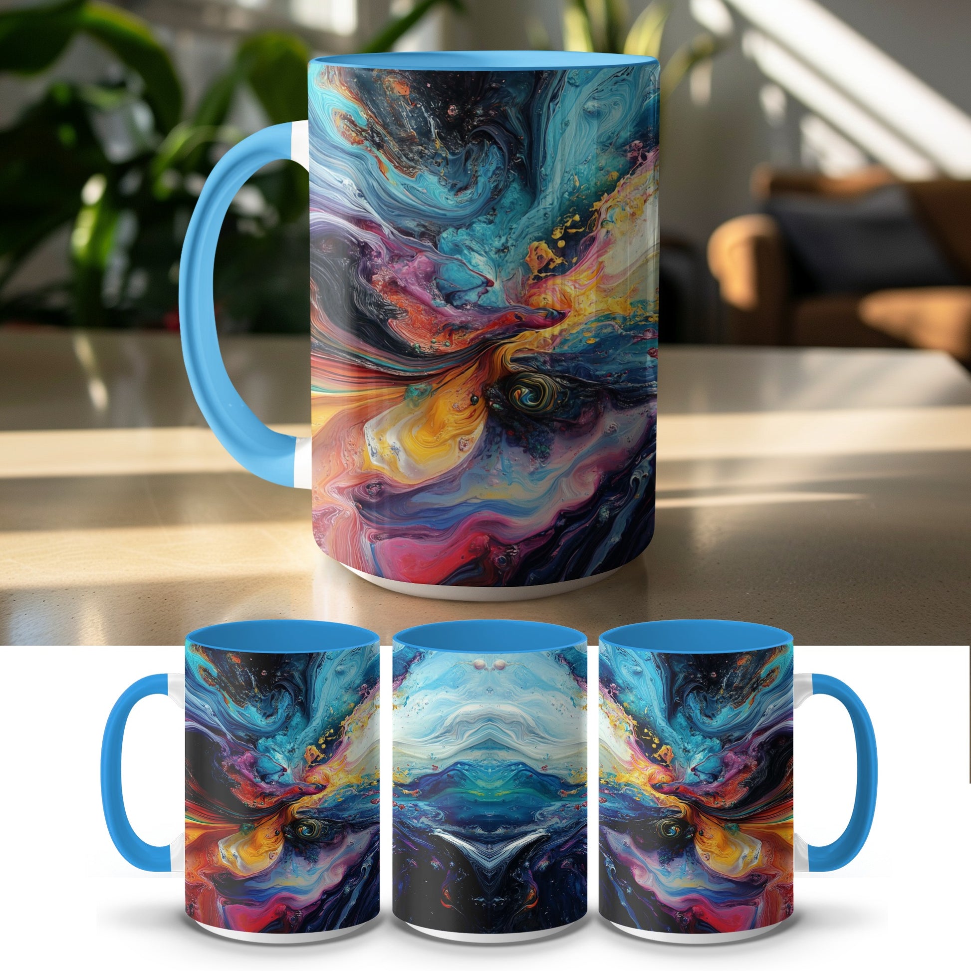 Abstract Colorful Art Design Mug product