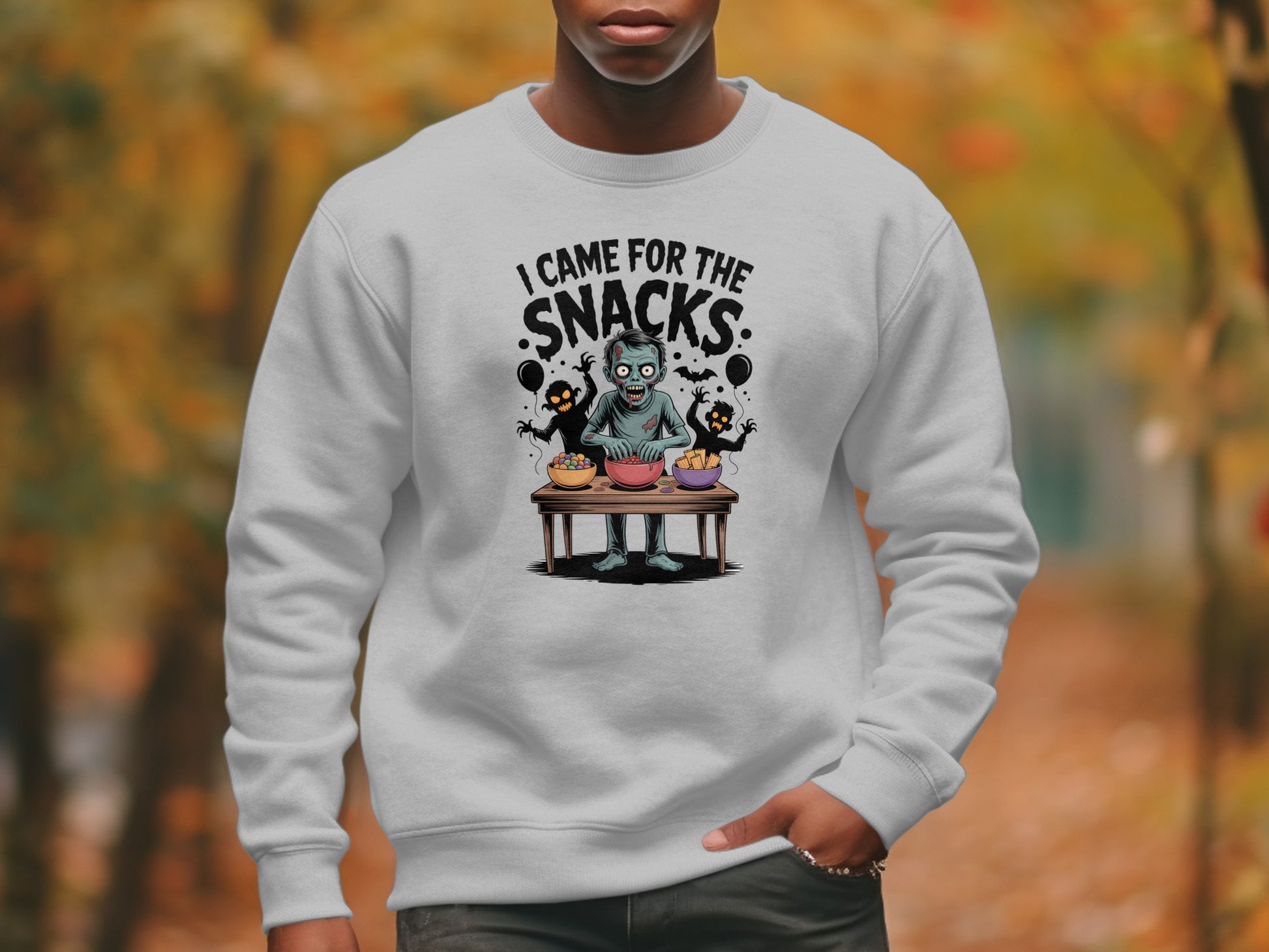 I Came For The Snacks Halloween Sweatshirt product