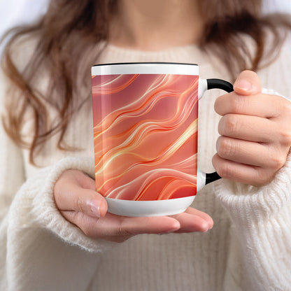 Vibrant Swirl Pattern Ceramic Mug product